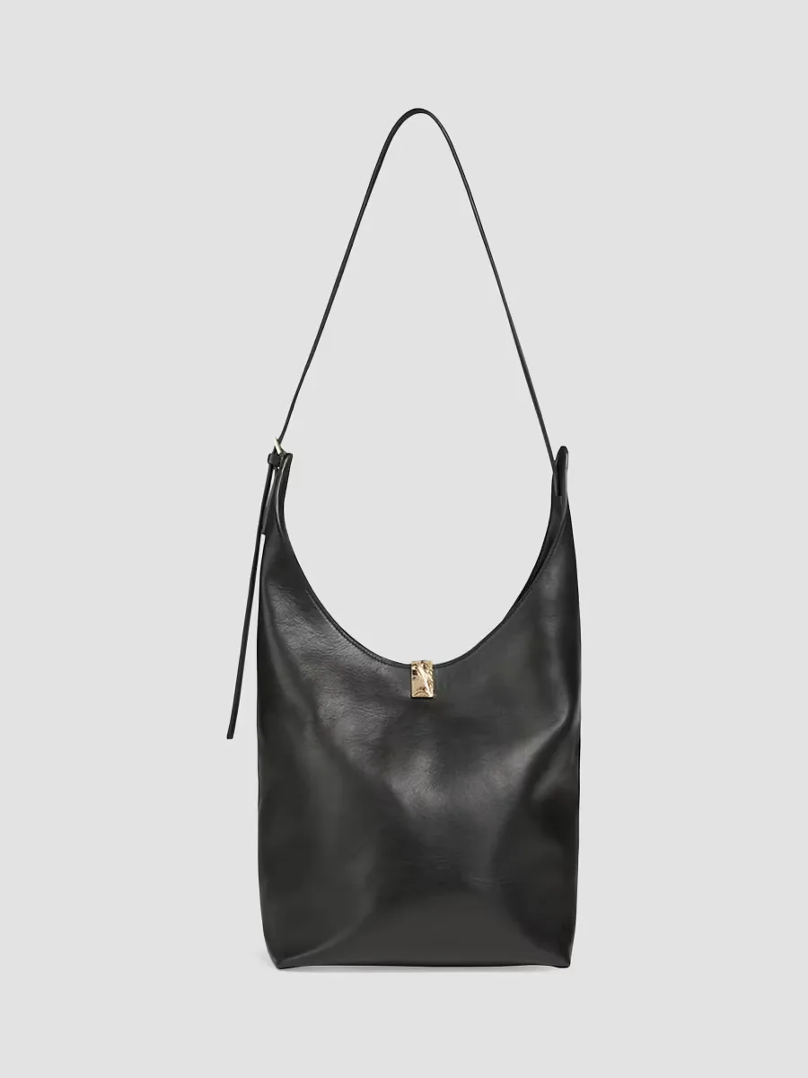 Andrea Leather Shoulder Bag by Loulou de Saison