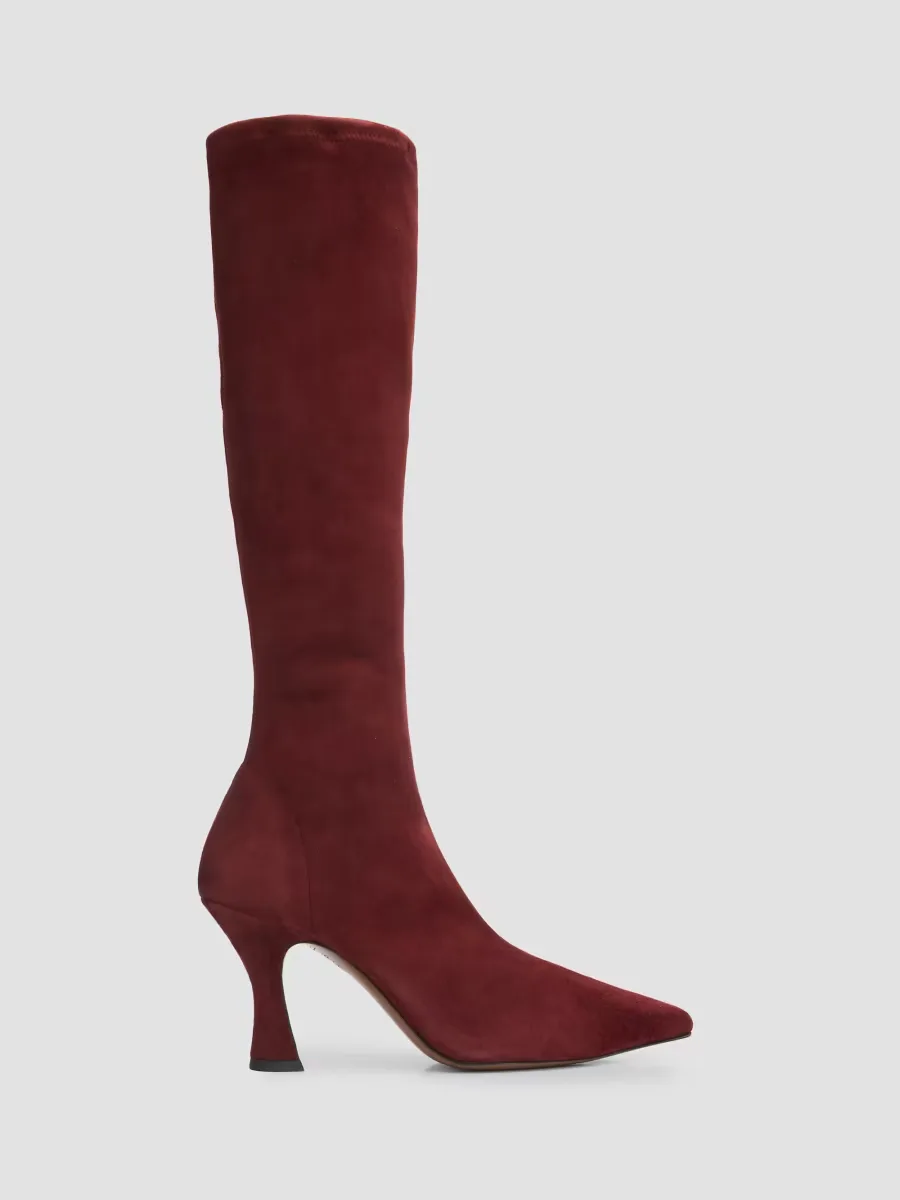 Ran 80MM Suede Boots by Neous