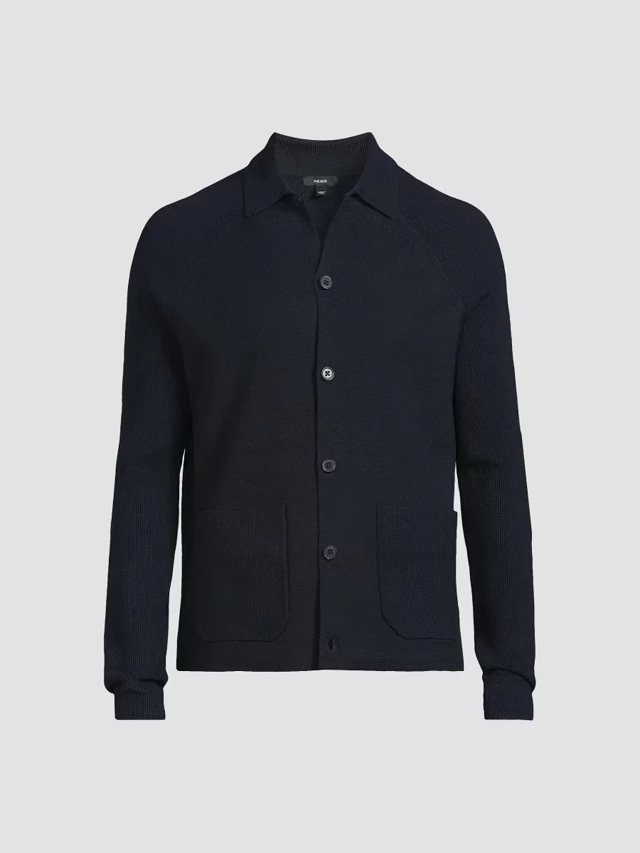 Fitzgerald Button-Front Cardigan by Reiss