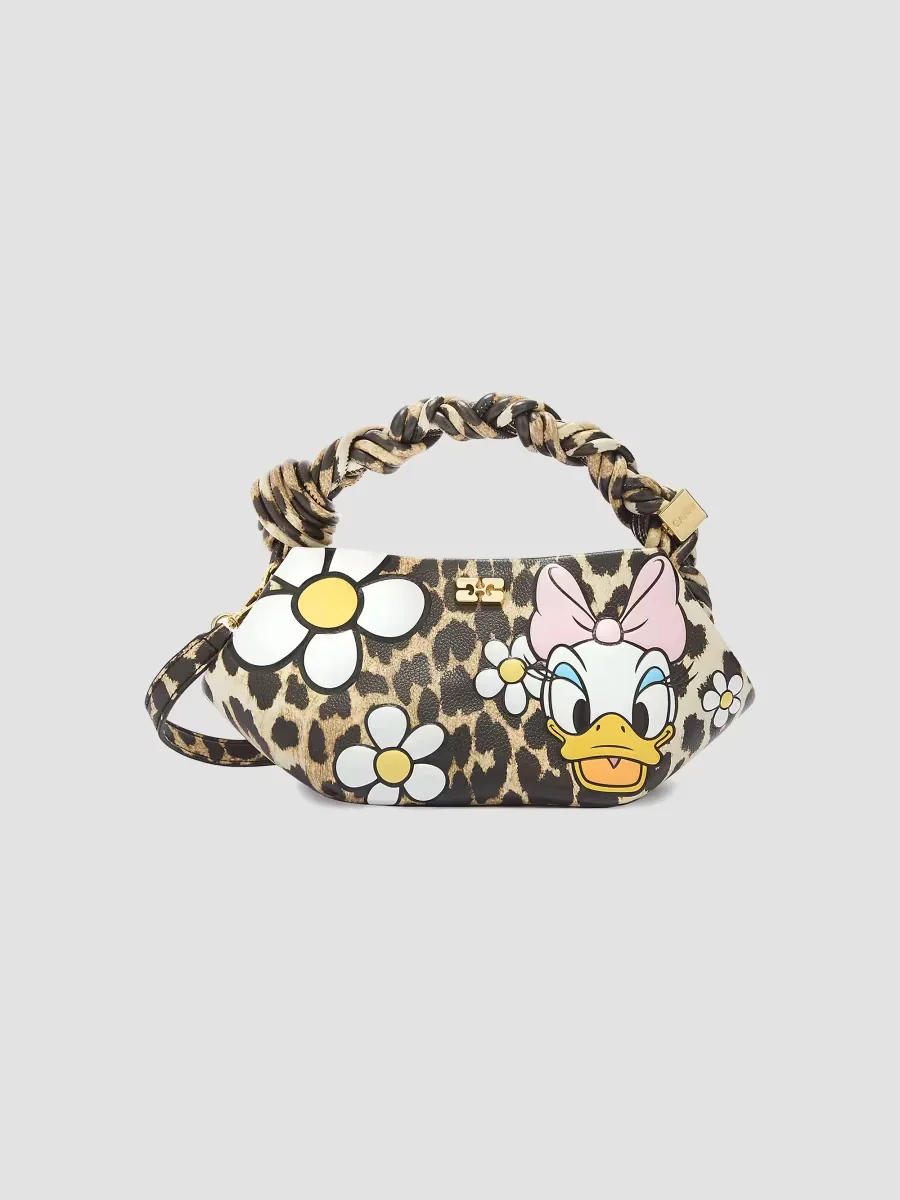 Ganni x Disney Mini Bou Printed Top Handle Bag by GANNI