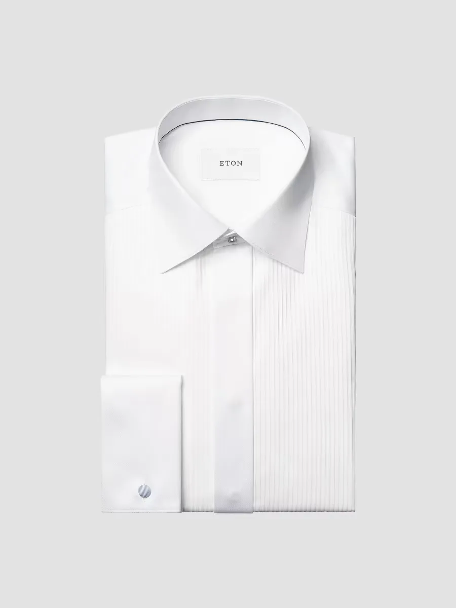 Slim-Fit Pliss Shirt by Eton