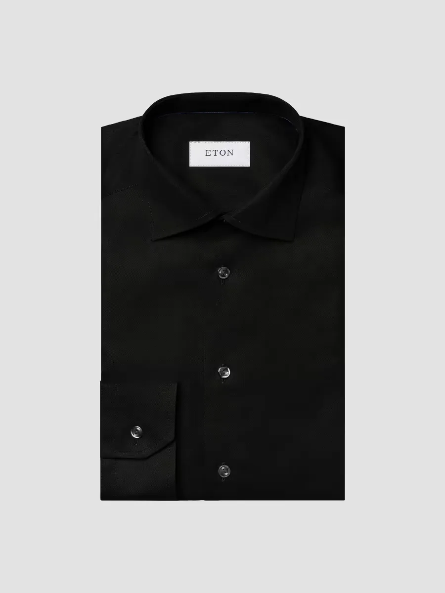 Slim-Fit Twill Dress Shirt by Eton