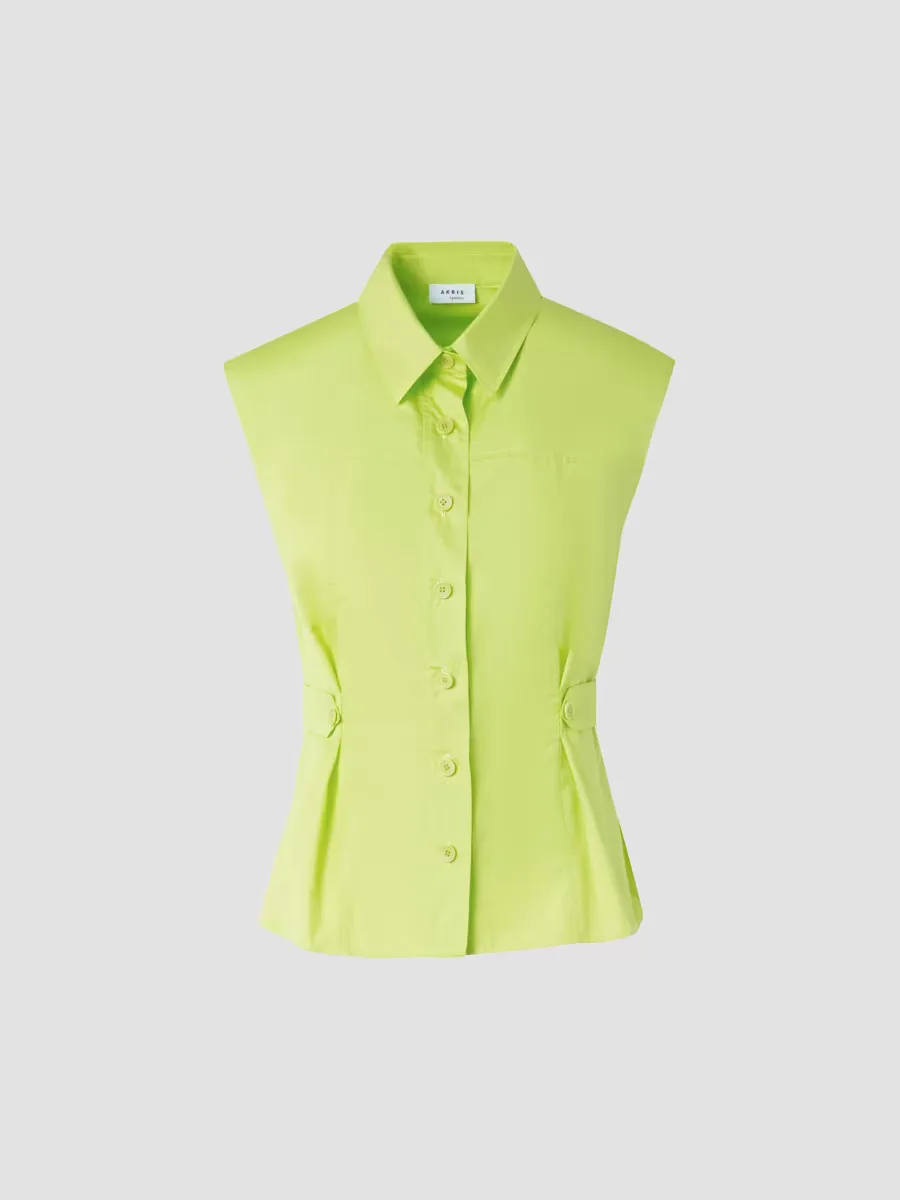 Cotton Poplin Blouse by Akris Punto