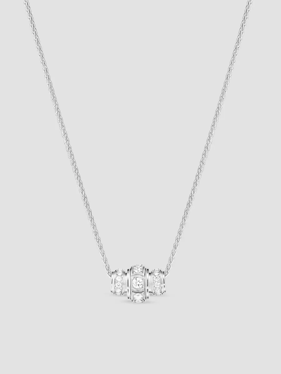Possession 18K White Gold & 1.11 TCW Diamond Pendant Necklace by Piaget