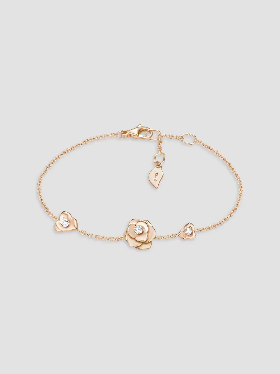 Piaget Rose 18K Rose Gold & 0.13 TCW Diamond Bracelet by Piaget