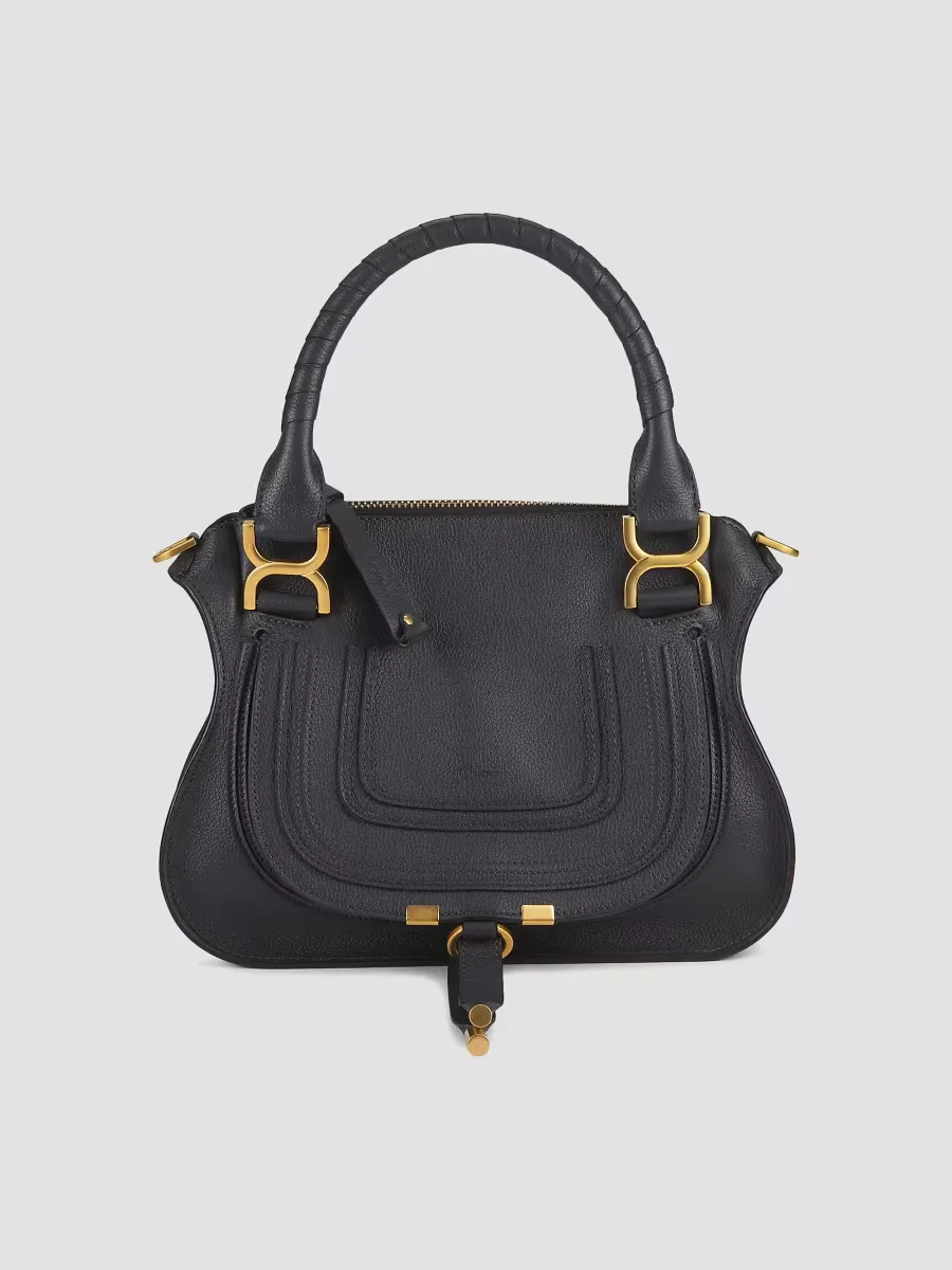 Marcie Leather Saddle Bag by Chloé
