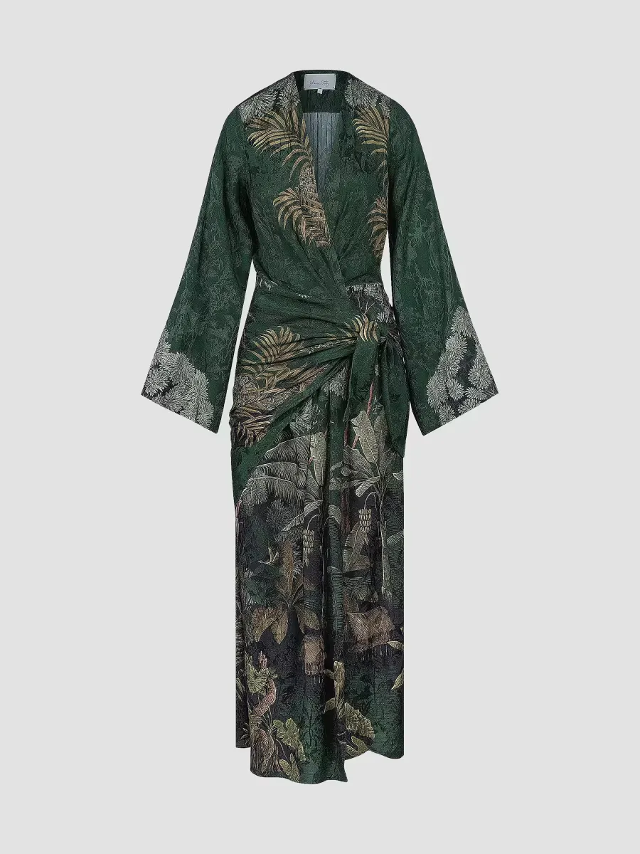 New Ollantay Wrap Maxi Dress by Johanna Ortiz