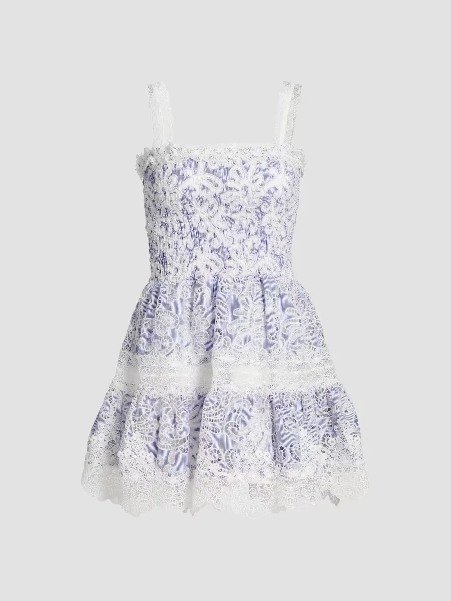 Aerin Eyelet Minidress by Waimari