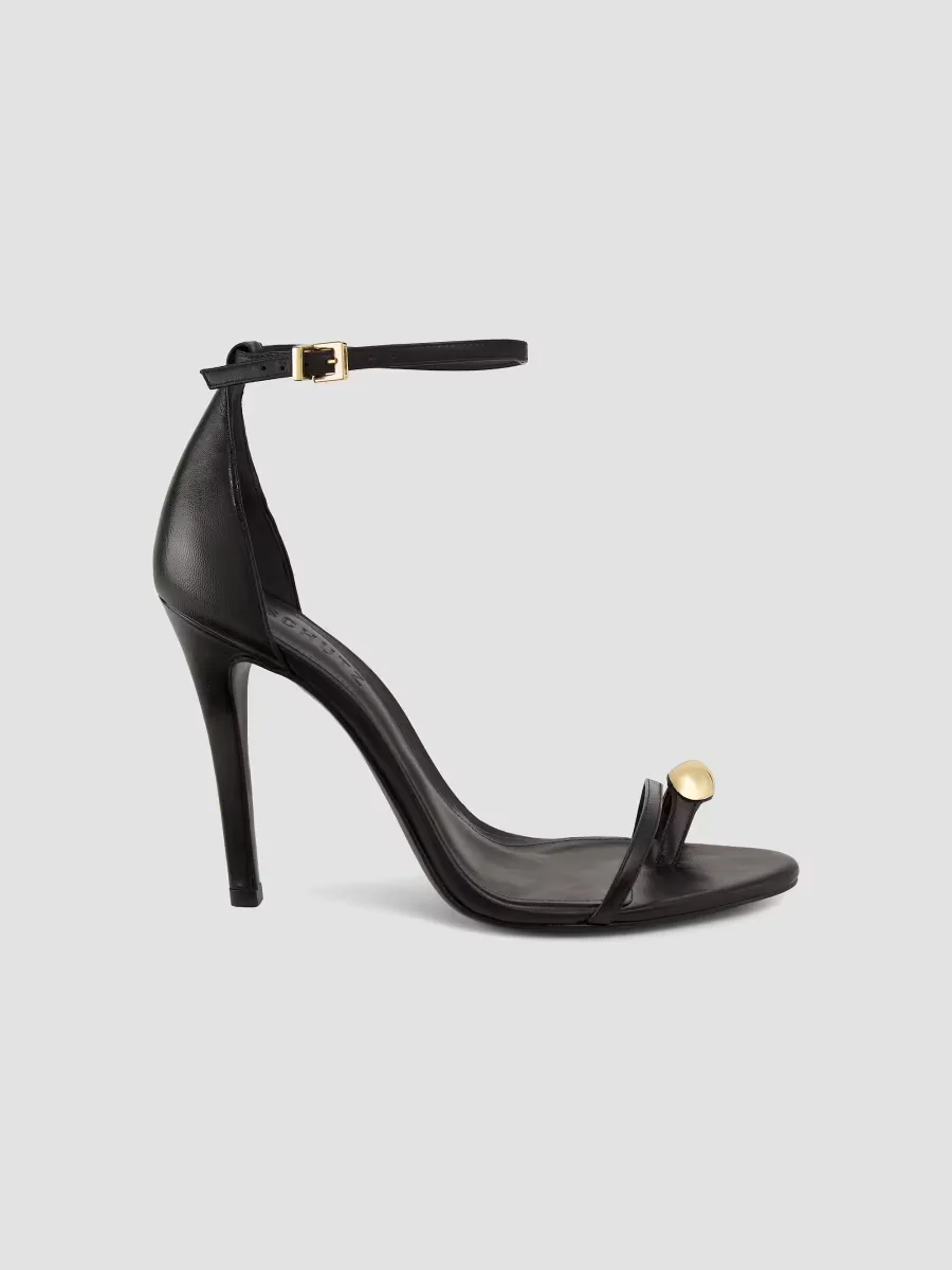 Maya 100MM Leather Sandals by SCHUTZ