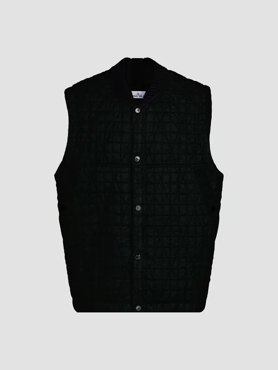 Quilted Nylon Vest by Stone Island