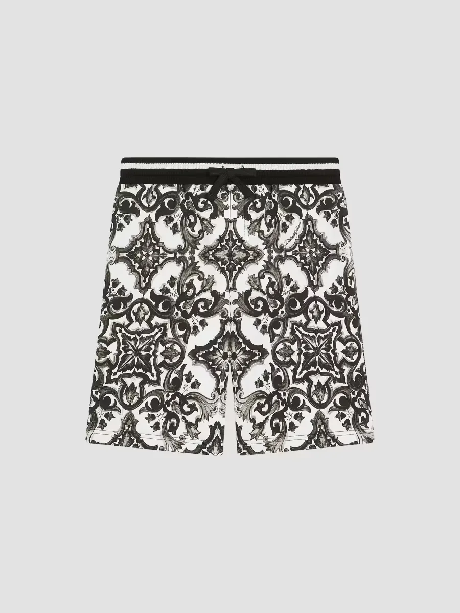 Majolica Bermuda Shorts by Dolce & Gabbana
