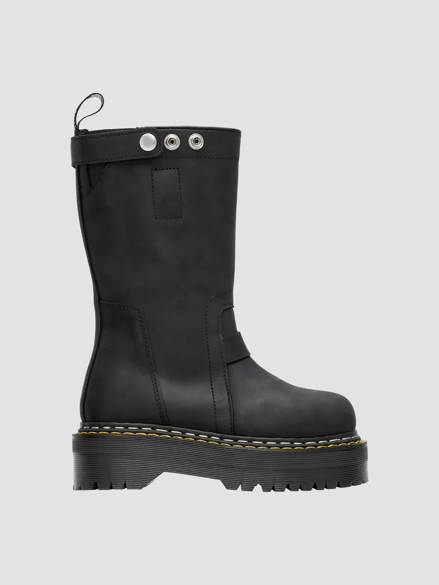 Rick Owens x Doc Martens Quad-Sole Pull-On Boots by Rick Owens