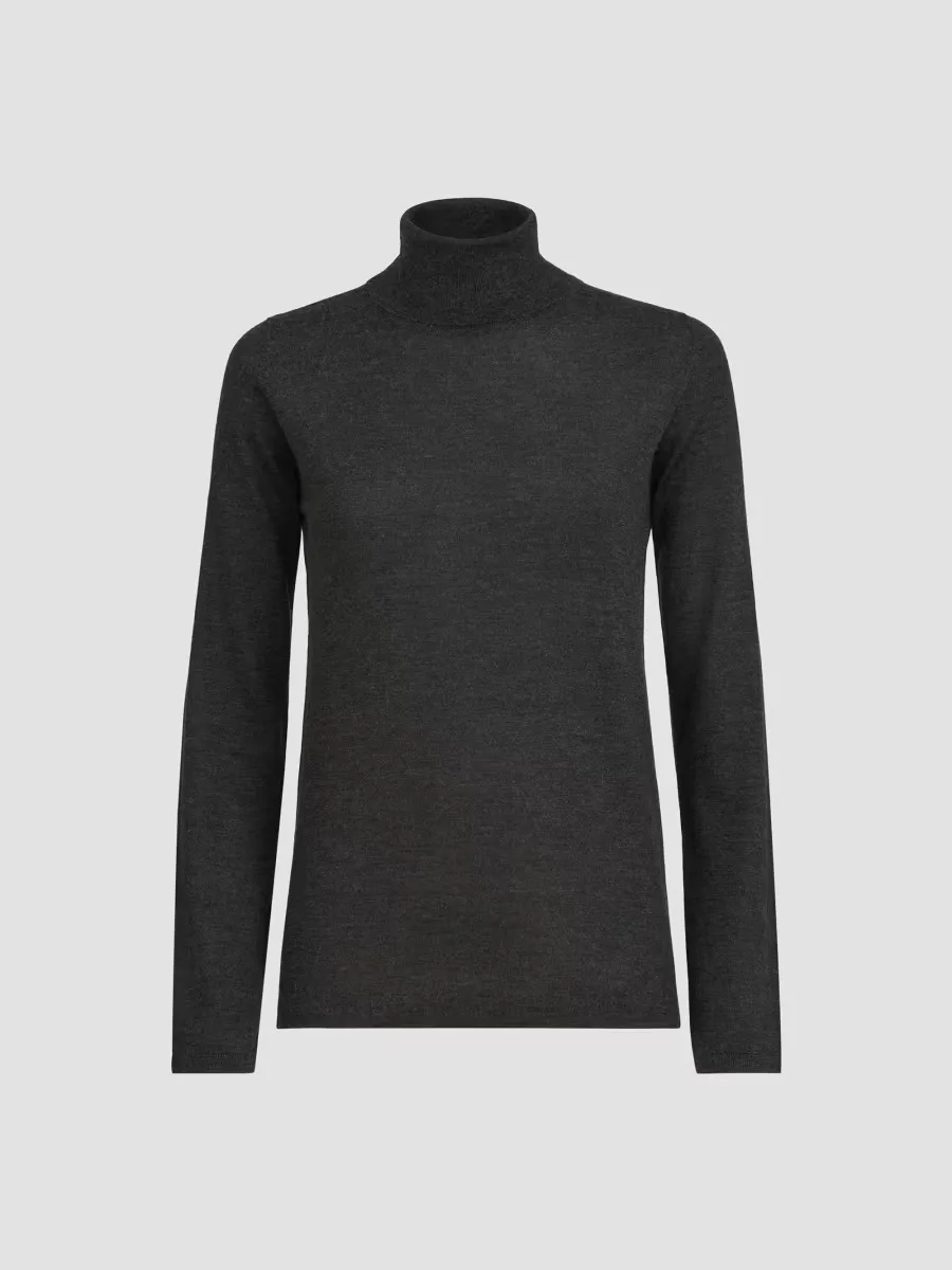 Cashmere and Silk Lightweight Turtleneck Sweater by Brunello Cucinelli