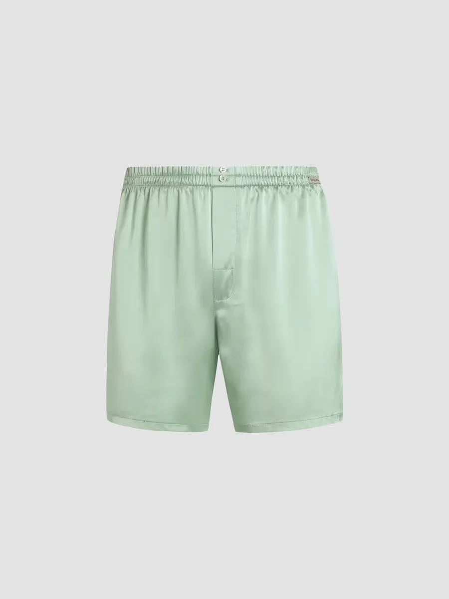 Sporty Silk Boxer Shorts by Dolce & Gabbana