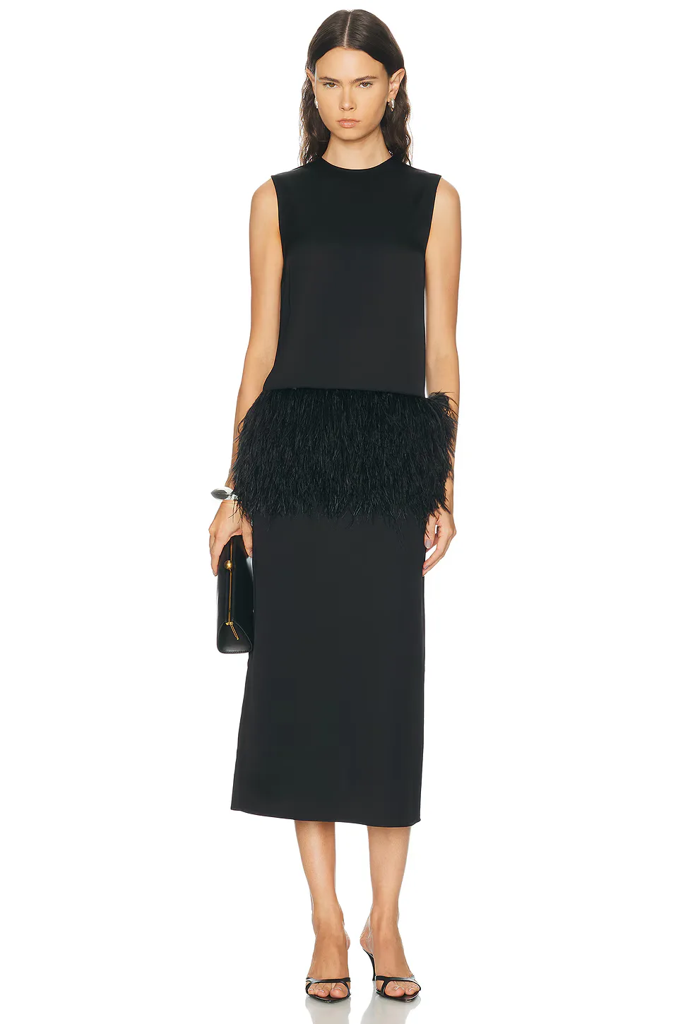 Sonia Straight Maxi Dress by Loulou De Saison