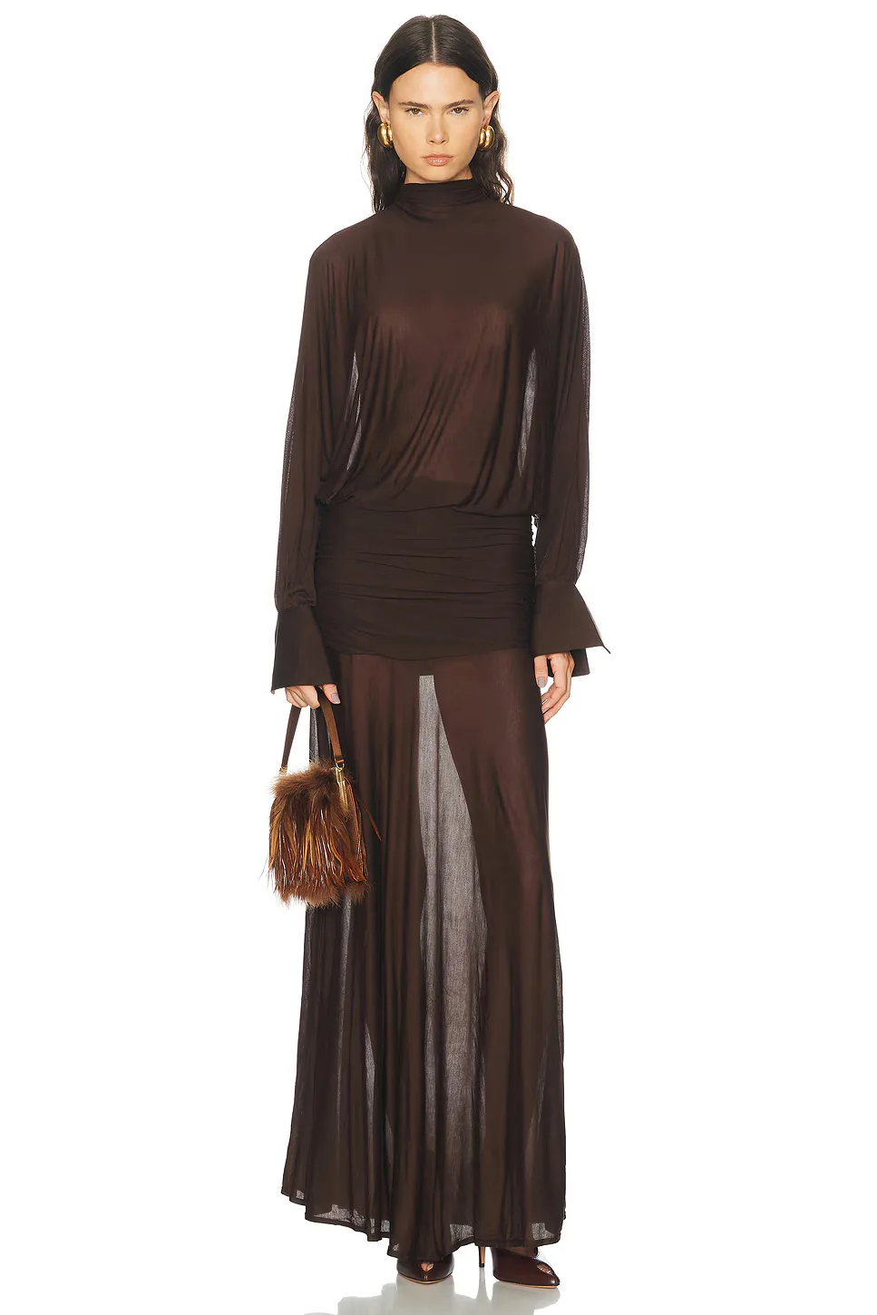 Swan Maxi Dress by Seroya
