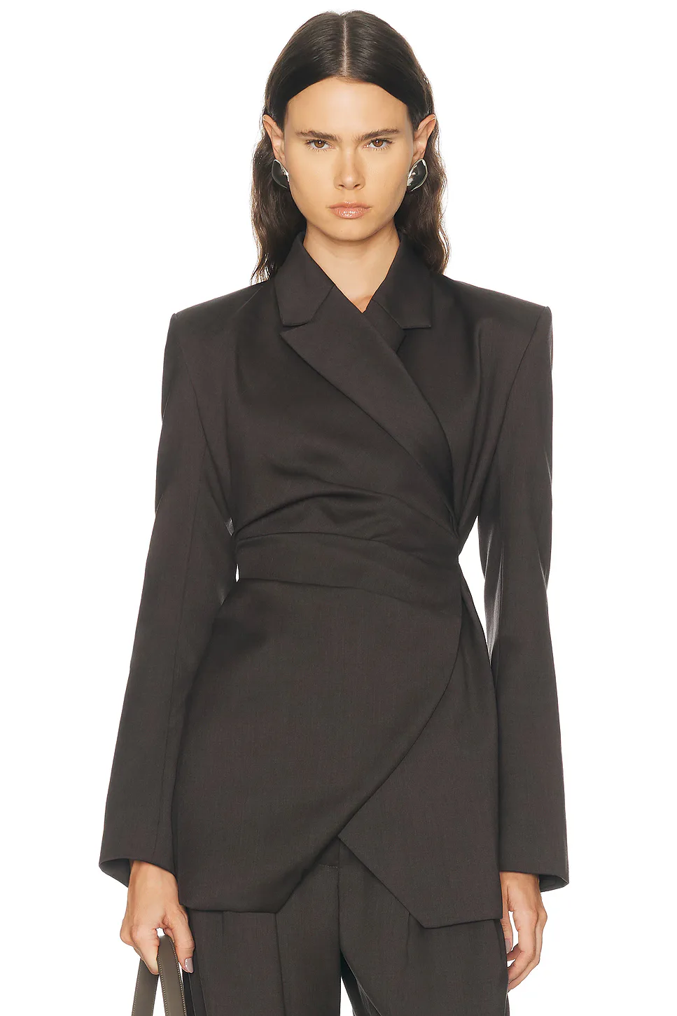 Draped Tailored Jacket by Sev