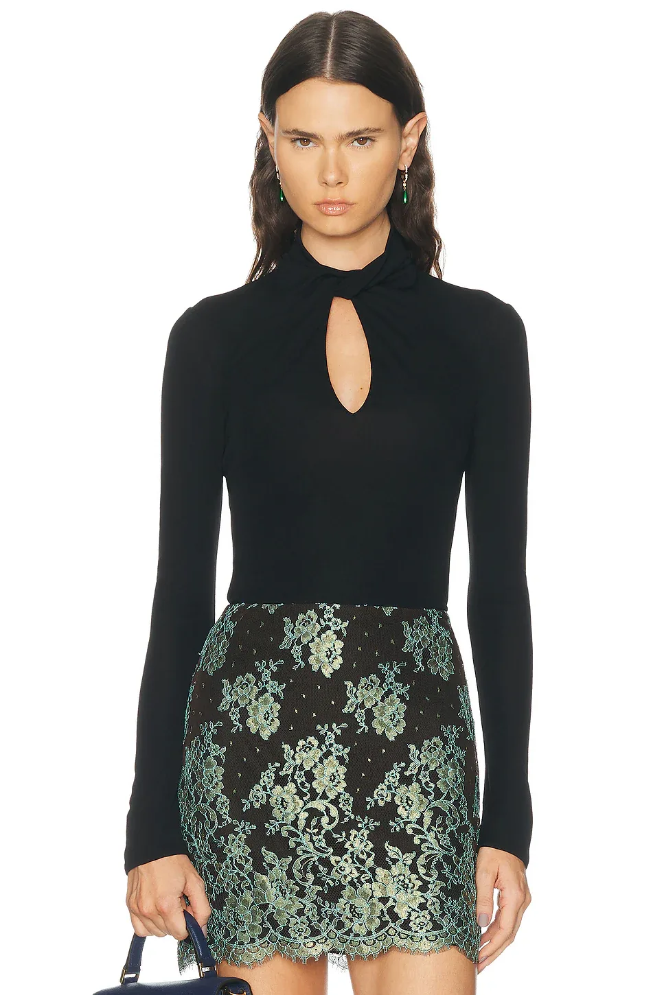 Solid Jersey Crepe Top by Valentino