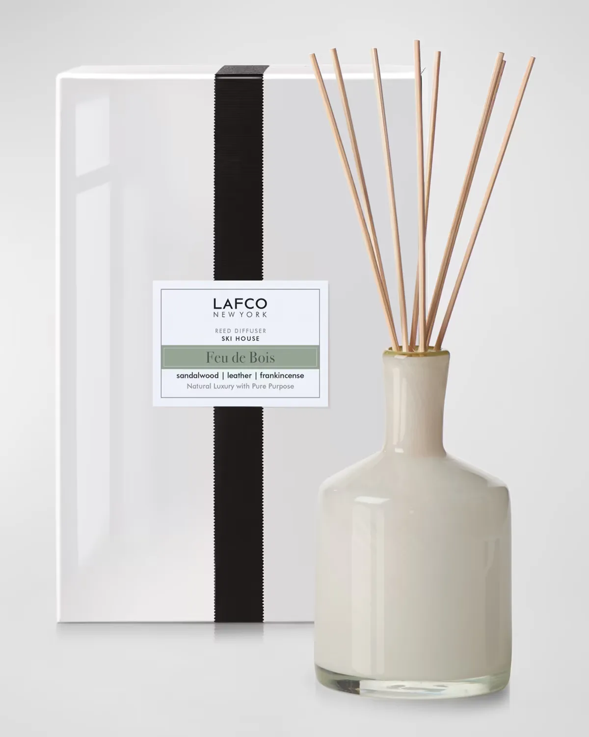 Feu De Bois Signature 15oz Reed Diffuser by LAFCO New York