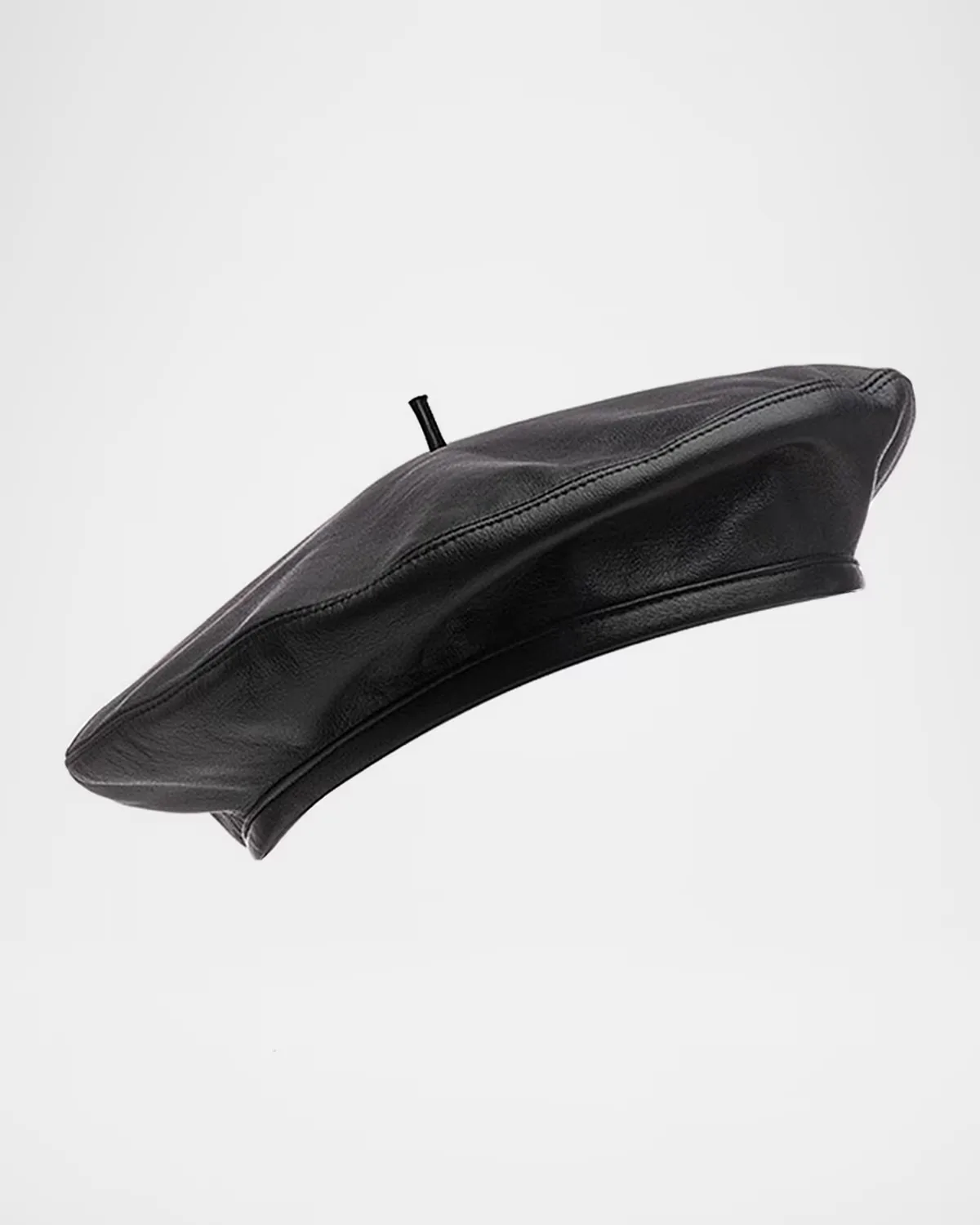Carter Leather Beret by Eugenia Kim