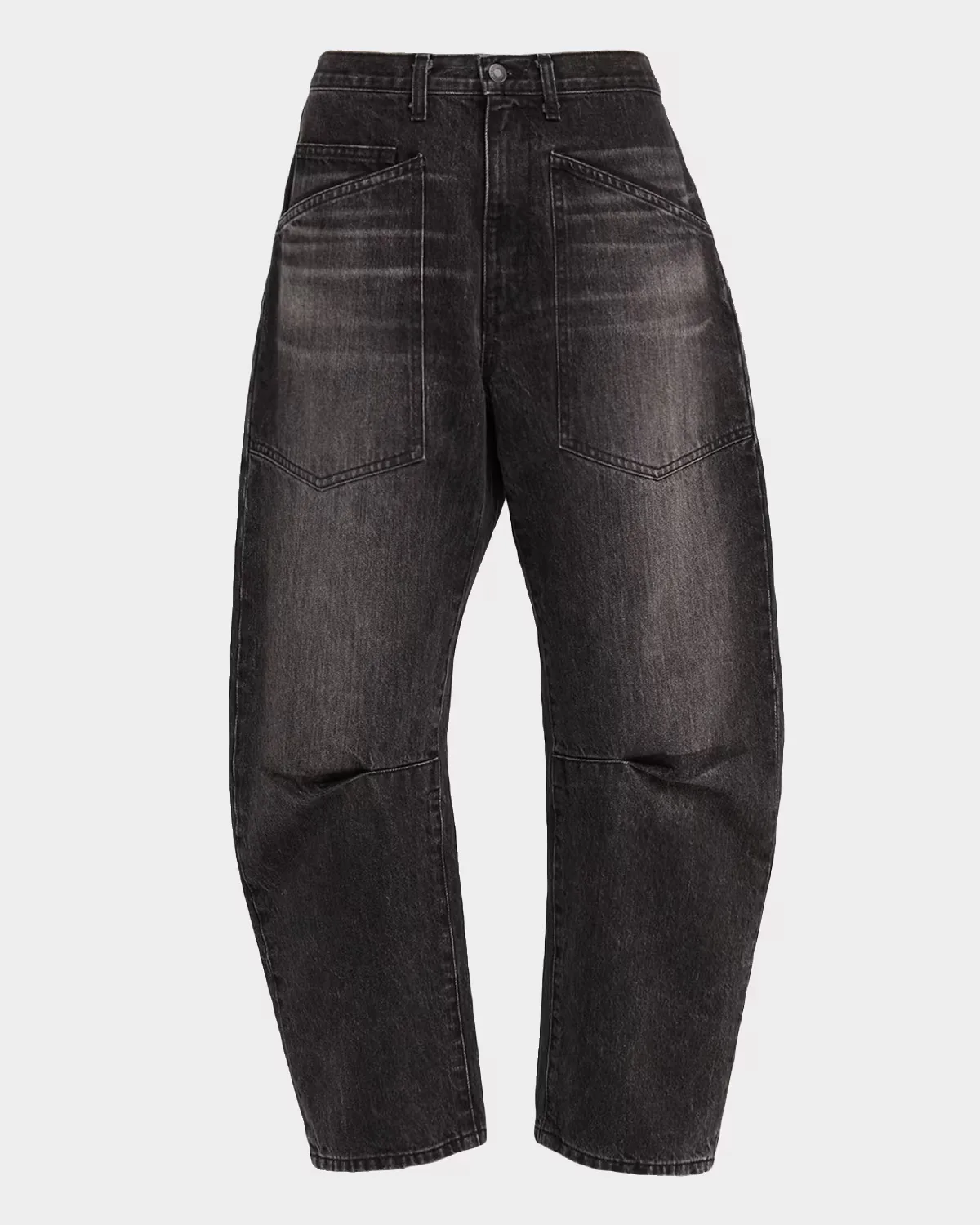 Shon Barrel-Leg Ankle Jeans by Nili Lotan