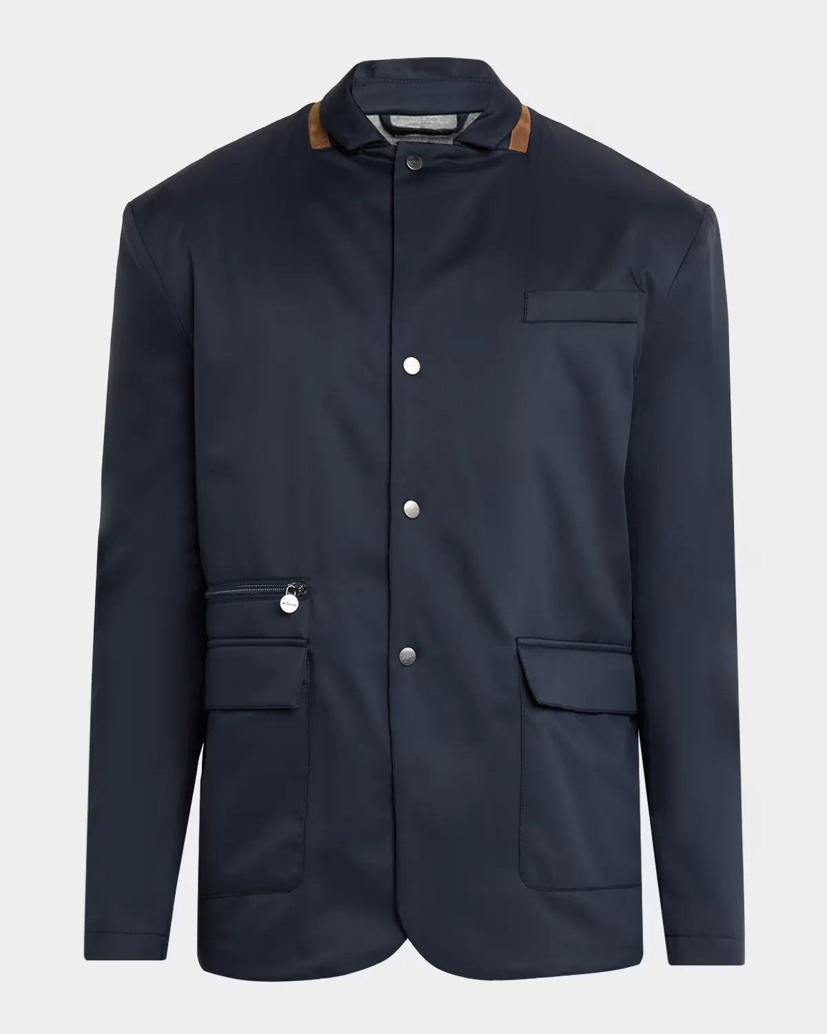 Full-Zip Field Jacket by Kiton