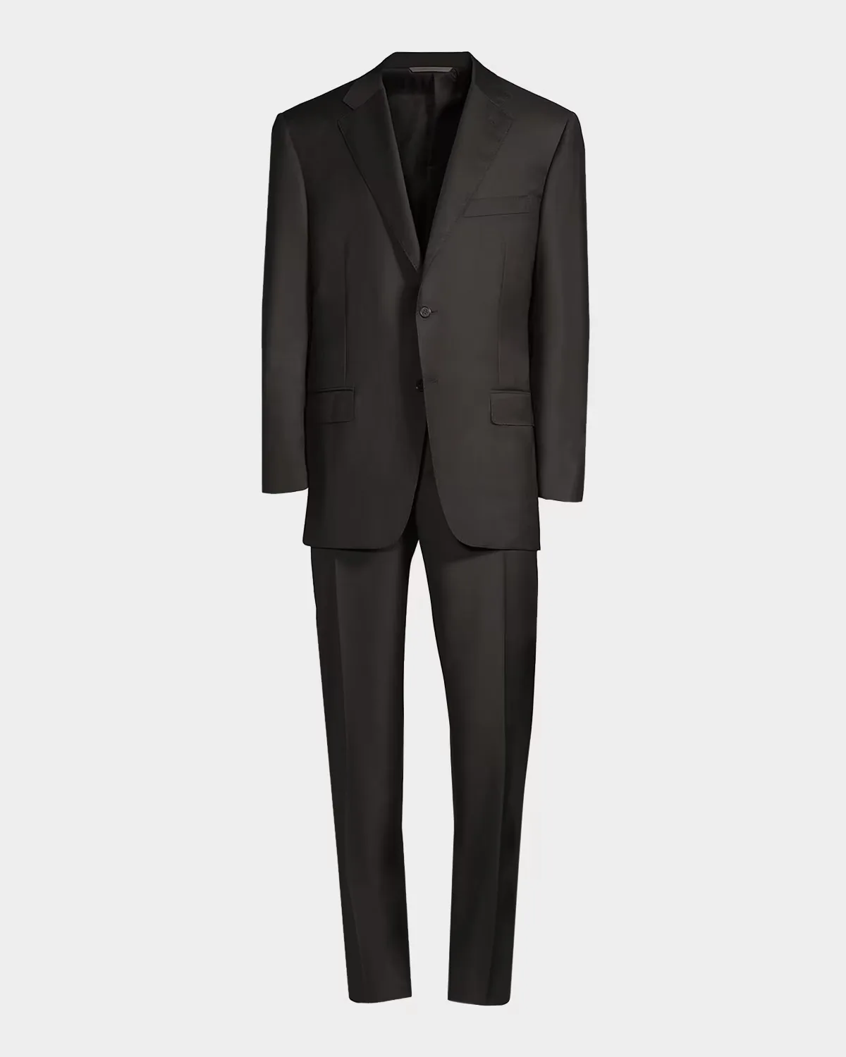 Regular-Fit Two-Button Wool-Blend Suit by Canali