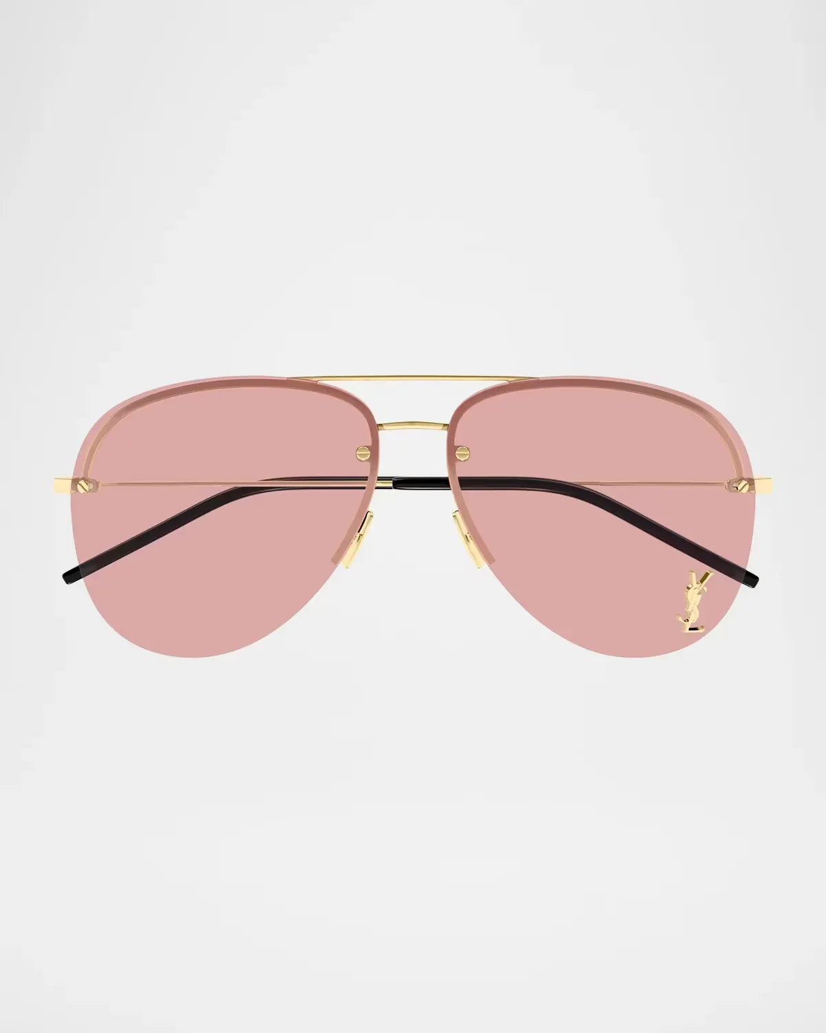 Classic 11 59MM Rimless Aviator Sunglasses by Saint Laurent