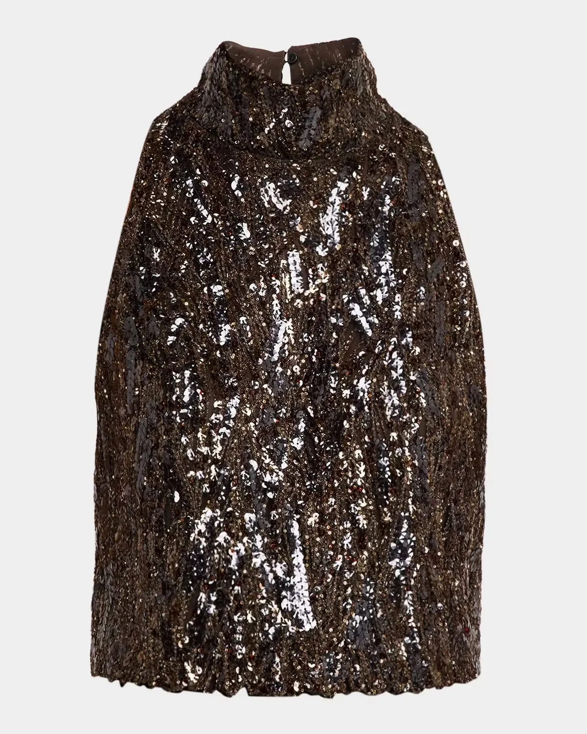 Stardust Braiding Embroidered Halter Top by Brunello Cucinelli