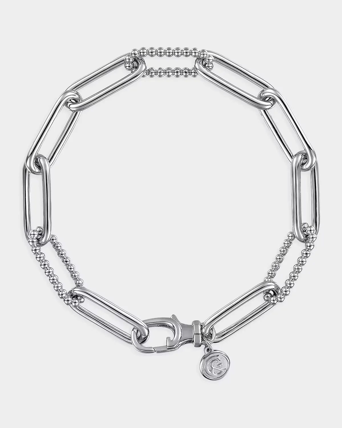 Bujukan Sterling Silver Chain Bracelet by Gabriel