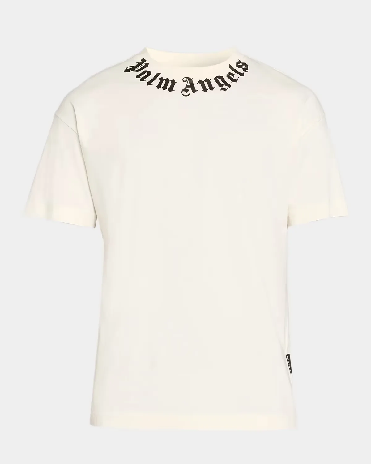 The Neck Logo Regular T-Shirt by Palm Angels