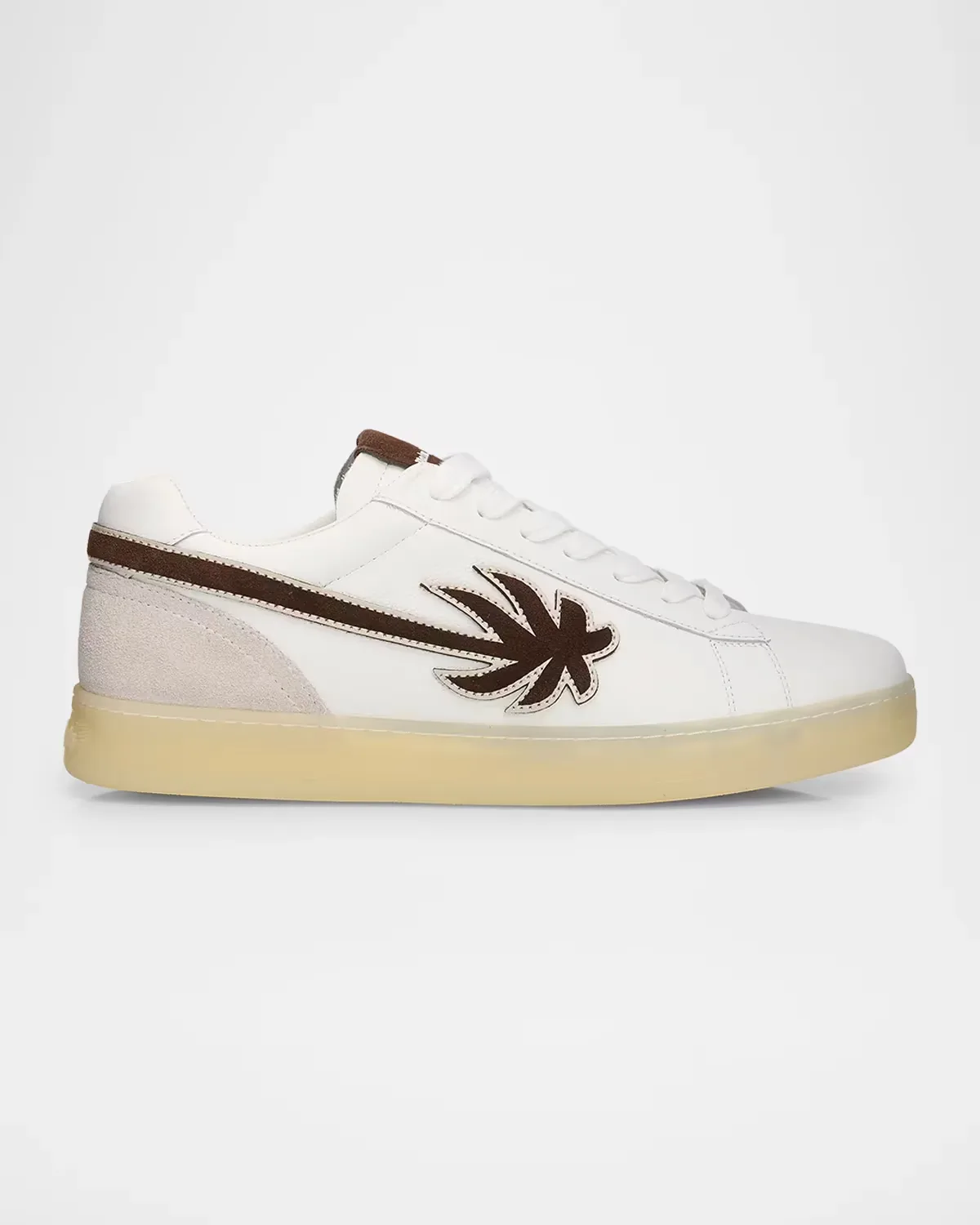 Palm Tennis Leather Sneakers by Palm Angels