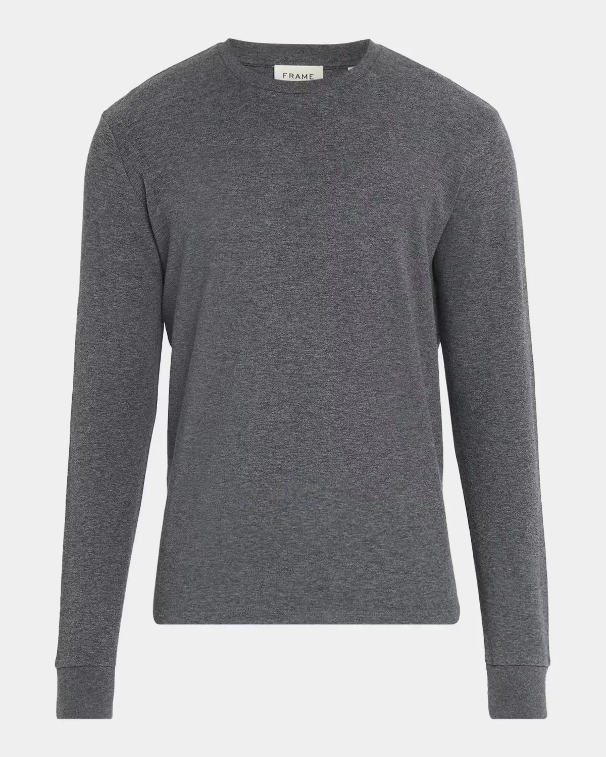 Duo Fold Cotton Crew Sweater by FRAME