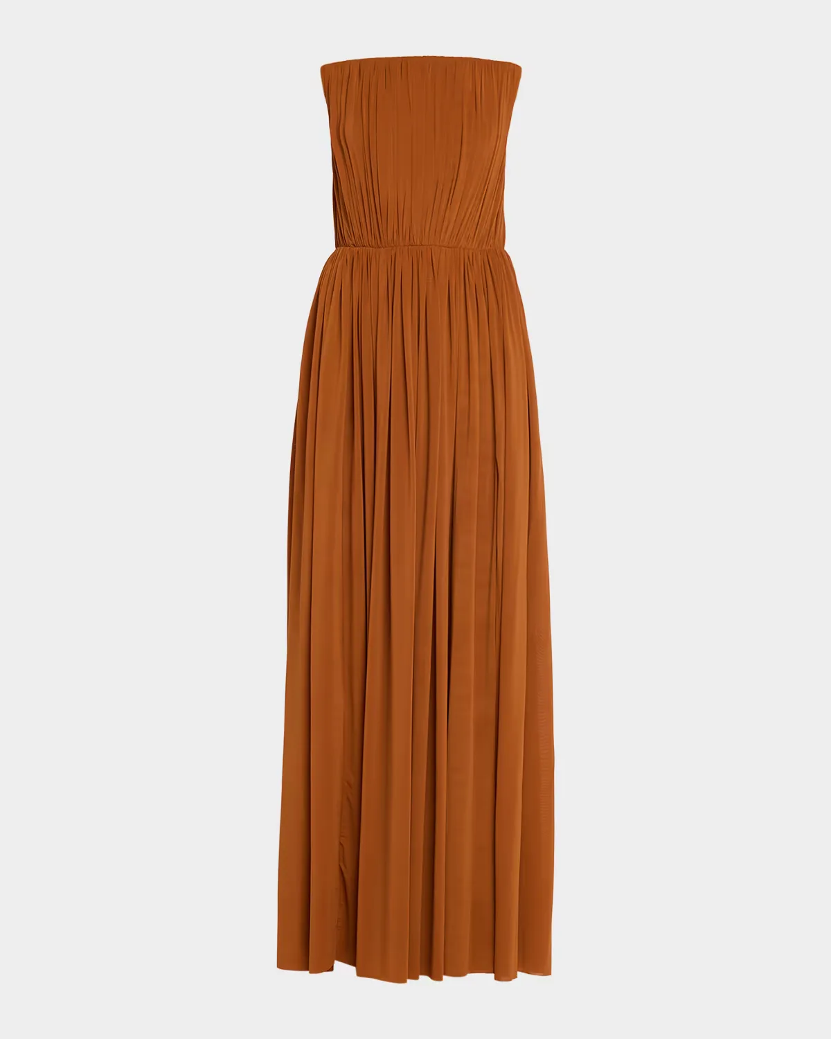 Evelyn Strapless Ruched Gown by Et Ochs
