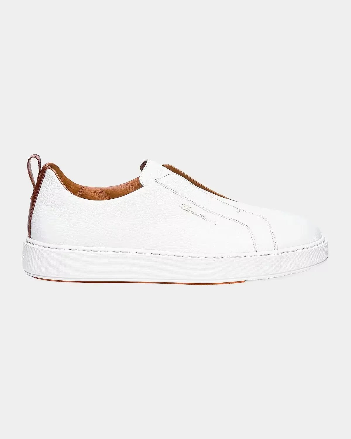 Victory Leather Slip-On Sneakers by Santoni