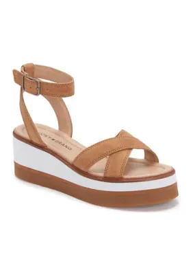 Tarhi Crossband Wedge Sandals by Lucky Brand