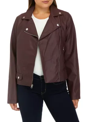 Long Sleeve Moto Jacket by Vine & Valley