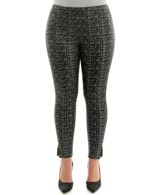 Printed Scuba Suede Ankle Length Legging by Zac & Rachel