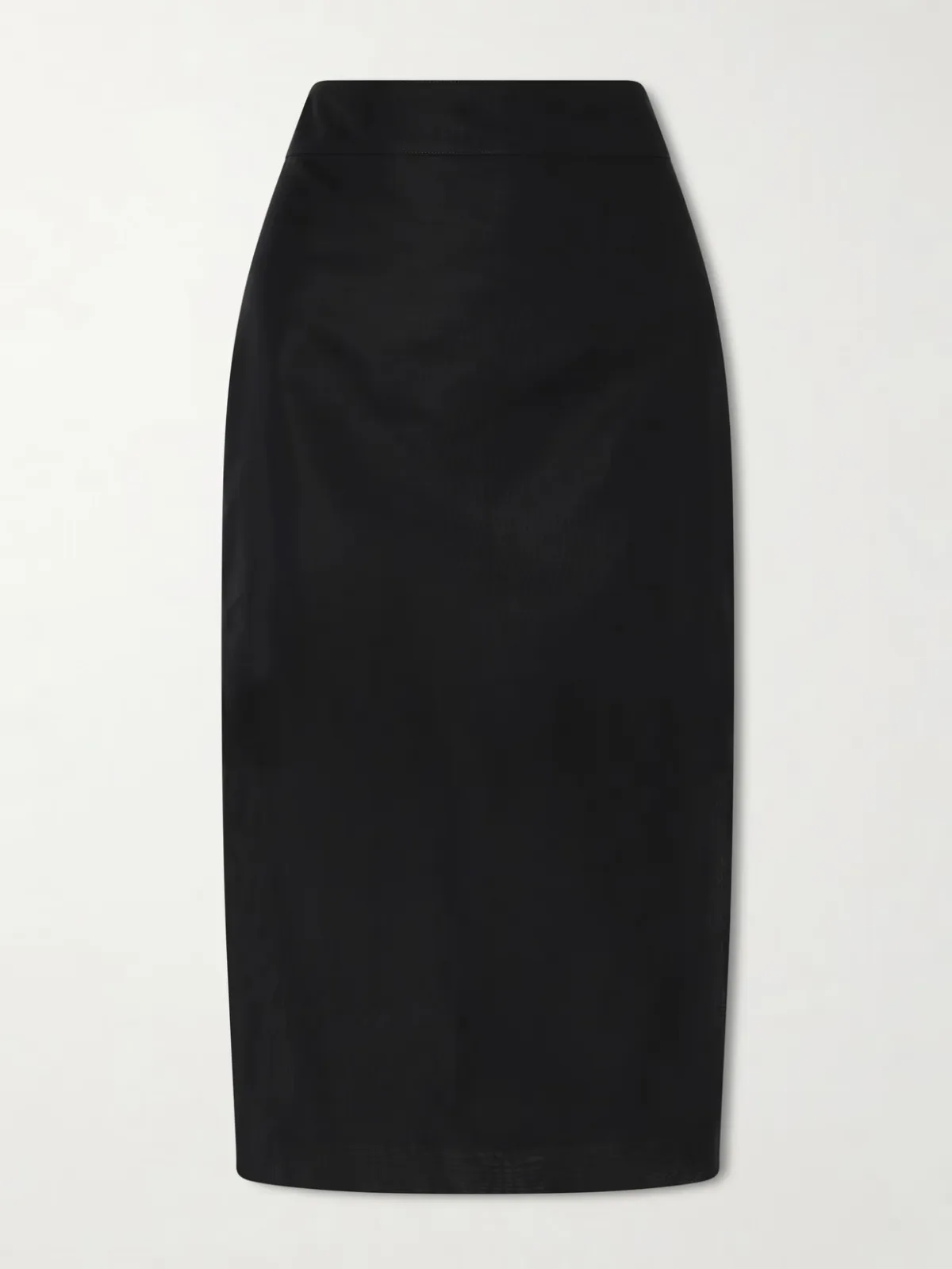 - Organic Cotton-organza Midi Skirt -