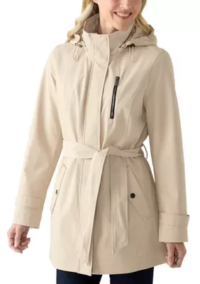 Belted Rain Coat by Nautica