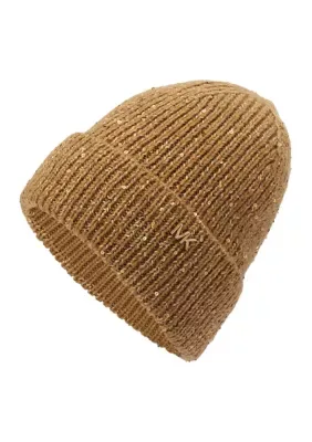 Metallic Sequin Cuff Hat by MICHAEL Michael Kors