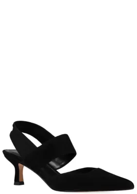 Kiam Suede Stretch Pump by Pelle Moda