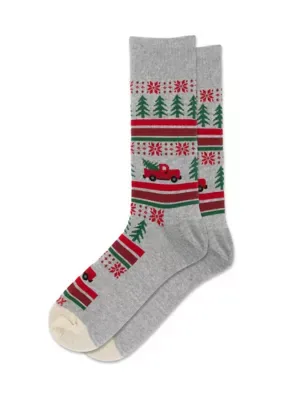 Fairisle Truck Socks by Hot Sox