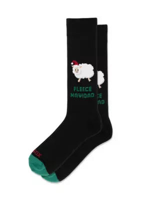 Holiday Fleece Navidad Socks by Hot Sox