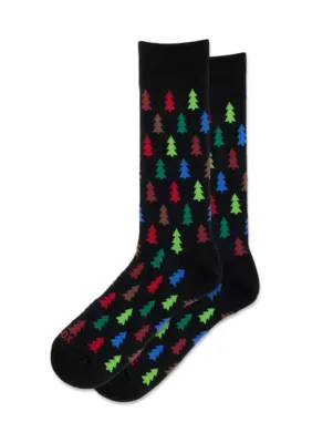 Christmas Trees Socks by Hot Sox
