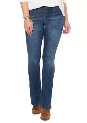 Absolution Mid Rise Itty Bitty Bootcut Jeans by Democracy