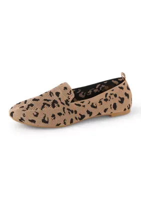 Natalia Leopard Flats by Tahari