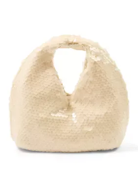 Sequin Top Handle Evening Bag by Dolce Vita