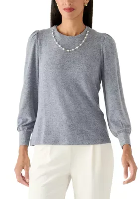 Hacci Knit Top by Zac & Rachel
