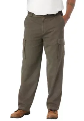 Renegade Side-Elastic Waist Cargo Pants by Boulder Creek